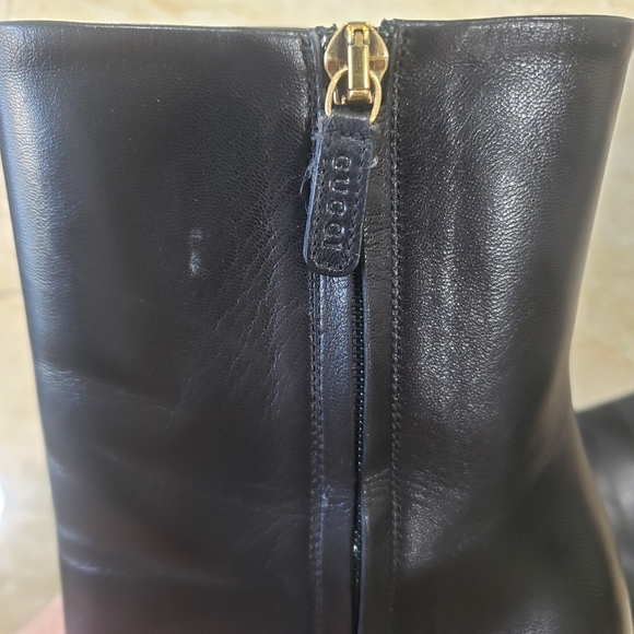 Gucci Leather Ankle Boots - Picture 9 of 16